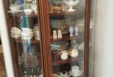Cabinet with Glass